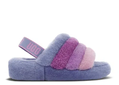 Ugg Wmns Fluff Yeah Slide 'cornflower Gradient' In Multi