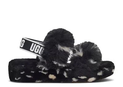 Ugg Wmns Oh Yeah Slide 'black White Spots'