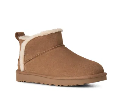Ugg Ultra Mini Aiyanna Bootie In Brown