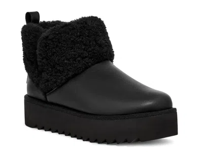 Ugg Ultra Mini Alina Bootie In Black