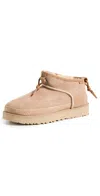 Ugg Ultra Mini Crafted Regenerate Unisex Slippers Sand In Sand