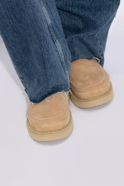 Ugg ‘ultra Mini Crafted Regenerate' Snow Boots In Beige