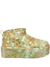 Ugg Ultra Mini Platform Boots In Grün