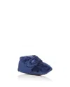 Ugg Kids' Unisex Bixbee Faux Fur Booties - Baby In Navy