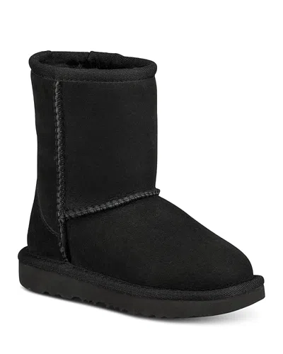 Ugg Kids' Classic Ii Chestnut In Black/black