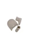 Ugg Unisex Skyler Bootie & Beanie Set - Baby In Grey