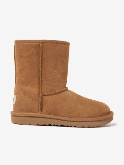 Ugg Unisex Twinface Sheepskin Classic Ii Boots In Brown