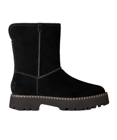 UGG UPTOWNER CALF SUEDE ANKLE BOOTS