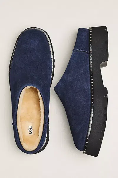 Ugg Uptowner Mules In Blue