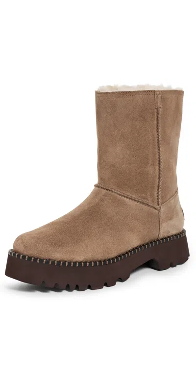 Ugg Uptowner Short Boots Light Bronze In Brown