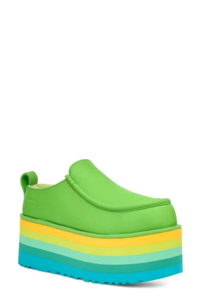 Ugg Urseen Platform Slip-on In Green Multi