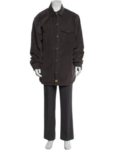 Pre-owned Ugg Utility Jacket In Gray