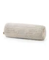 Ugg Valor Carved Faux-fur Bolster Decorative Pillow, 8" X 26"