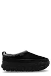 Ugg Venture Daze Platform Contrast Stitched Slippers In Black
