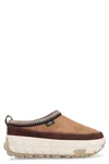 Ugg Suede Sabot With Textured Tread In Brown