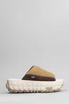 Ugg Venture Daze Suede Slides In Leather Color
