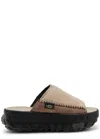Ugg Venture Daze Platform Slide Sandal In Black
