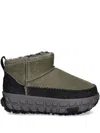 Ugg Fur-lined Ankle Boots In Green