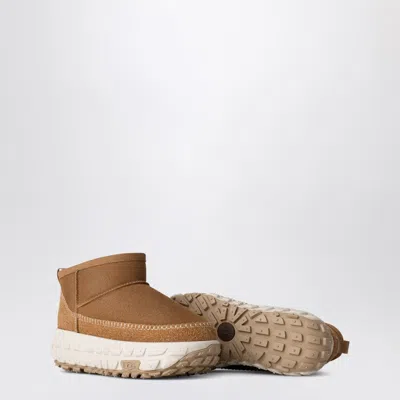 Ugg Venture Daze Ultra Mini Suede Boots In Chestnut