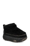 Ugg ® Venture Daze Ultra Mini Genuine Shearling Platform Bootie In Black