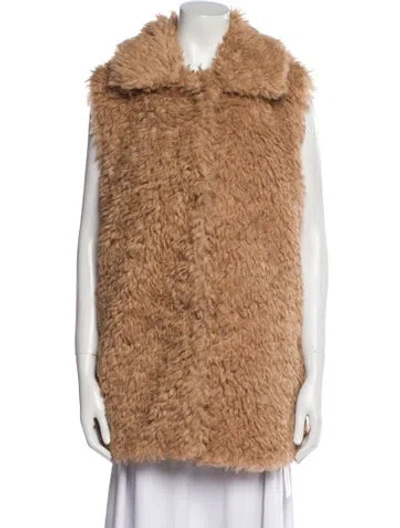 Pre-owned Ugg Vest In Brown