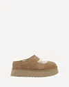 Ugg Slippers Bea In Pelle Scamosciata Cammello Donna In Brown