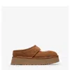 Ugg Bea Mary Jane Suede Flatform Chestnut In Brown