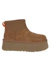 Ugg 50mm Classic Mini Dipper Suede Boots In Brown