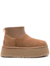 Ugg 50mm Classic Mini Dipper Suede Boots In Brown