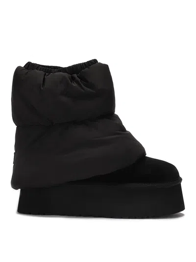 Ugg W Classic Mini Dipper Puffer In Black