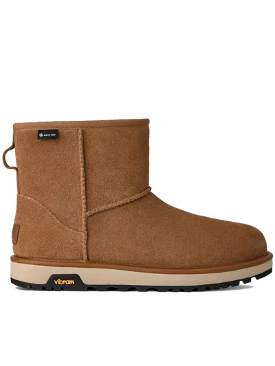 Ugg W Classic Mini Gtx Shoes In Brown