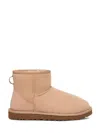 Ugg Classic Mini Ii Suede Ankle Boots In Brown