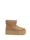 Ugg W Classic Mini Platform In Chestnut