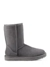 Ugg Classic Short Ii Suede Snow Boots In Gray