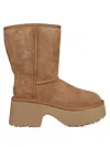Ugg Classic Short New Heights Boots In Che Chestnut