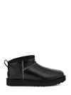Ugg W Classic Ultra Mini Ankle Boots In Black