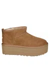 Ugg W Classic Ultra Mini In Beige
