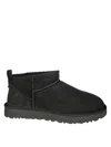 Ugg Classic Ultra Mini Ankle Boots In Black