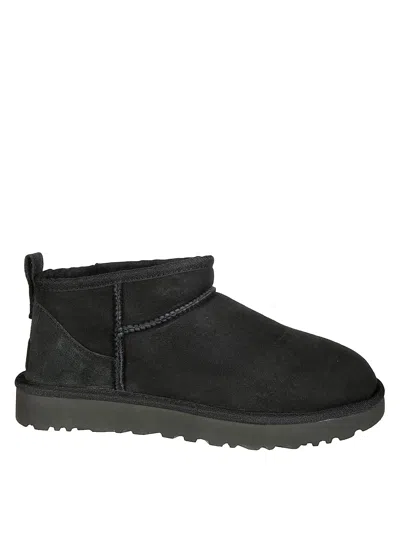 Ugg Black Classic Ultra Mini Boots