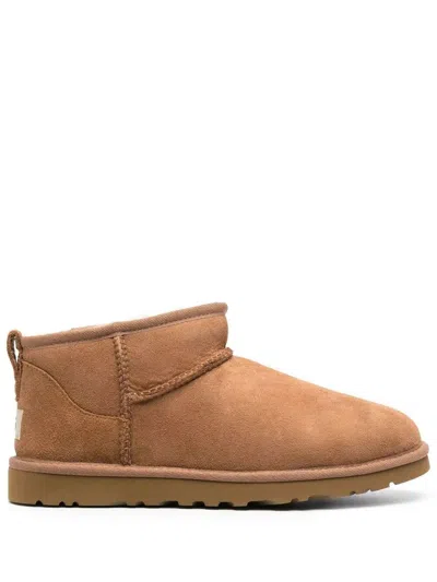 Ugg W Classic Ultra Mini Boot Shoes In Brown