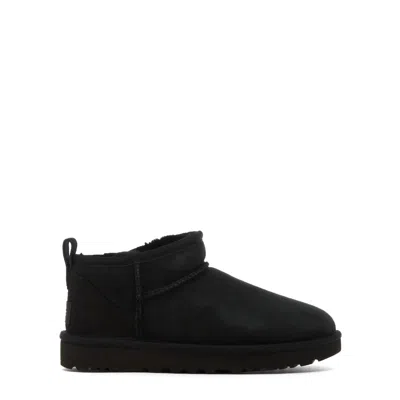 Ugg W Classic Ultra Mini Boots In Black