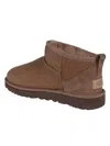 Ugg W Classic Micro Rocky Oak Mule In Brown