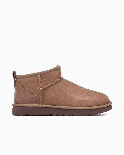 Ugg W Classic Ultra Mini In Brown