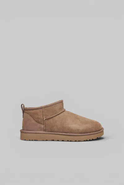 Ugg W Classic Ultra Mini In Brown