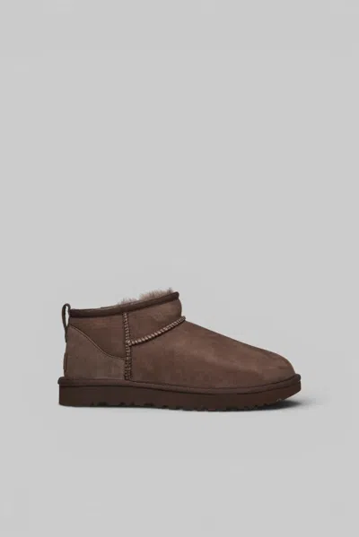 Ugg W Classic Ultra Mini In Brown
