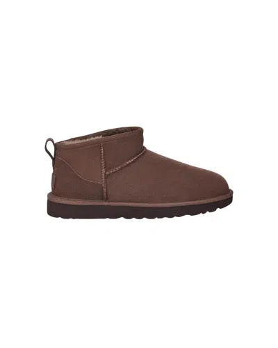 Ugg W Classic Ultra Mini In Brown