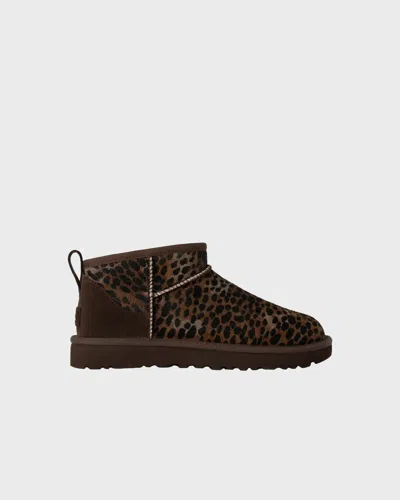 Ugg W Classic Ultra Mini Caspian In Animal Print
