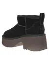Ugg W Classic Ultra Mini New Heights In Blk Black