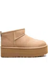 Ugg Classic Ultra Mini 1135092-san Platform Boots Women Sand Suede Comfort Ankle