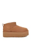 Ugg W Classic Ultra Mini Platform Boots In Brown